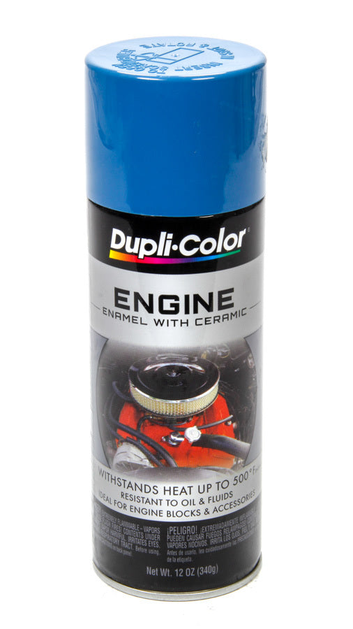 Chrysler Blue Engine Paint 12oz - DE1631