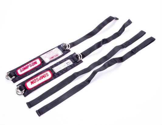 Simpson Safety JR. Sep. ARM Restraints Jr. Sep. Arm Restraints-black - 3600JBK
