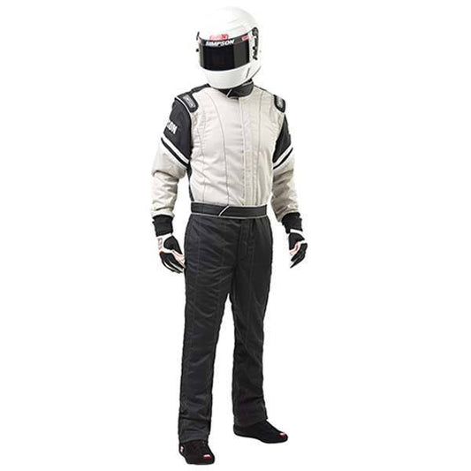 Simpson Safety Legend Ii Legend II Suit Lrg. Gray/Black - L205371