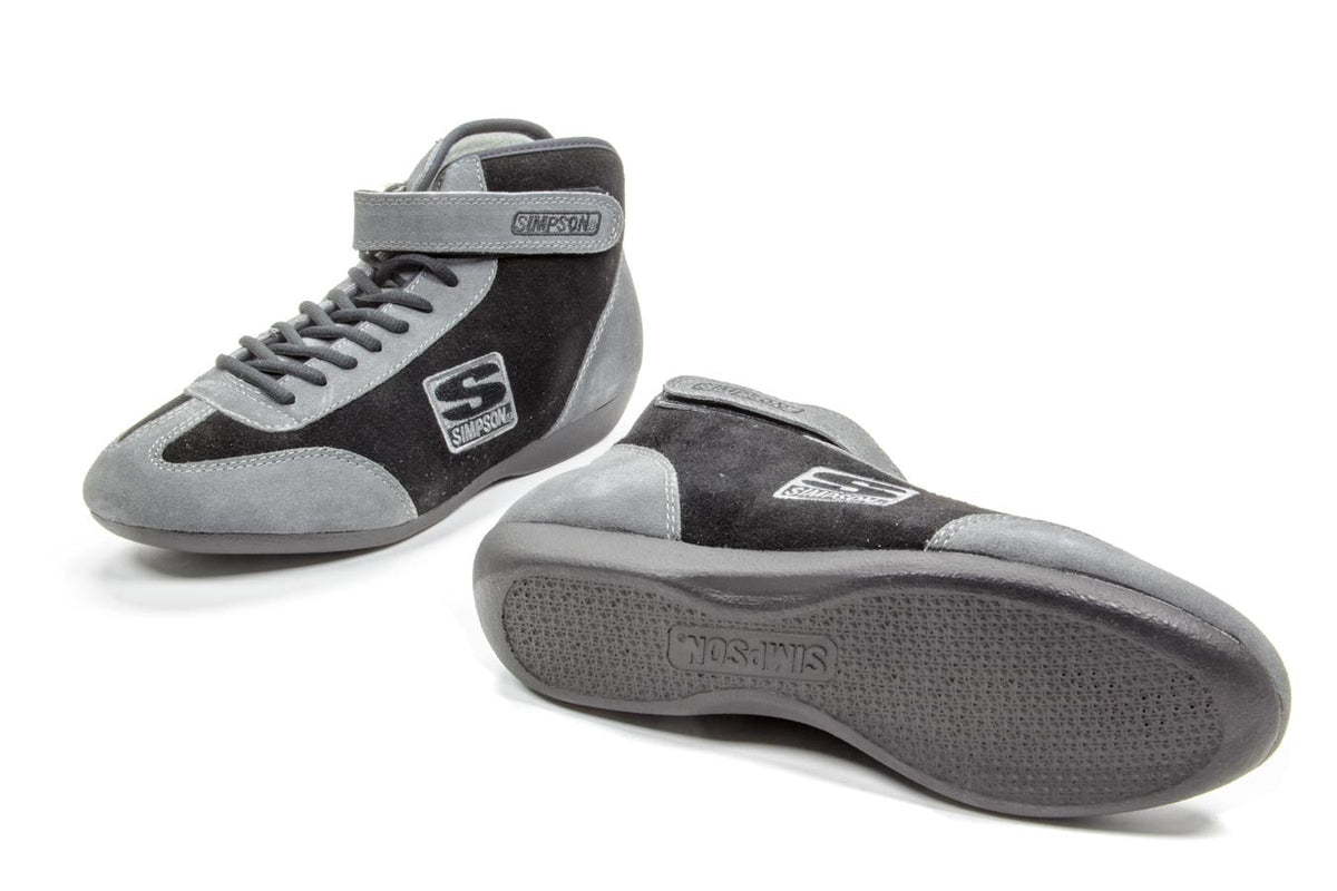 Simpson Safety Mid Top Shoe Size 12 Black - MT120BK