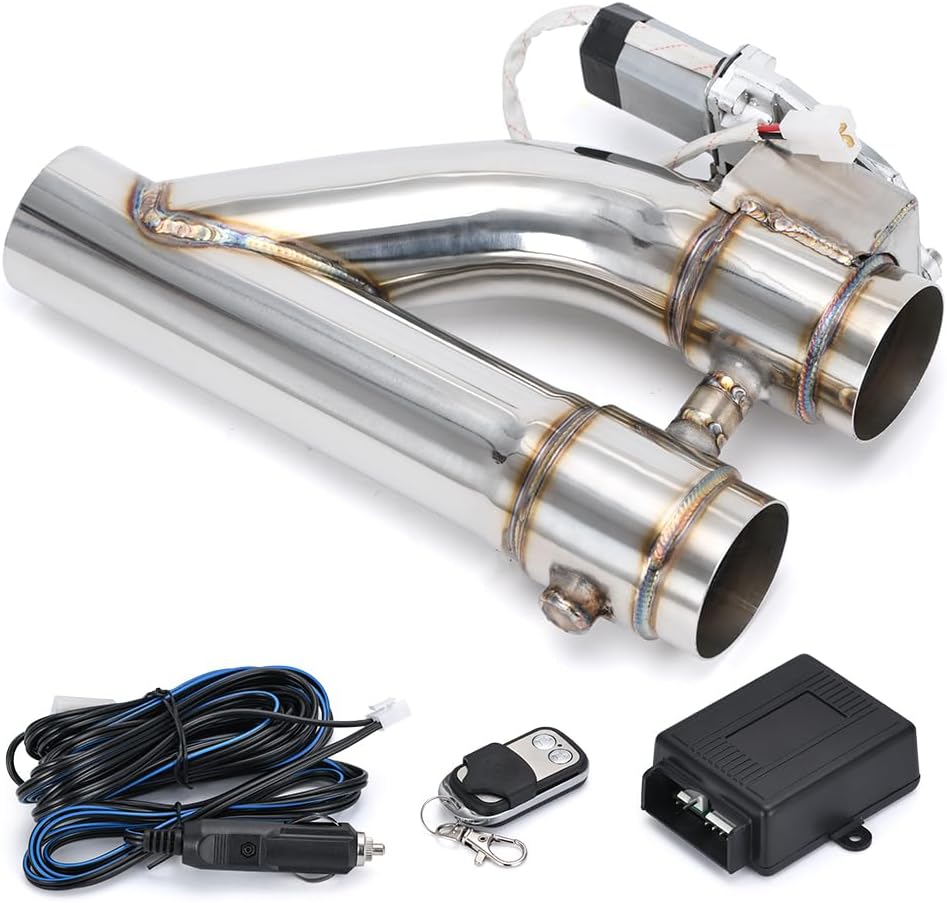 Bull Boost Universal 2.5 Inch Stainless Steel Exhaust Valve Pipe Kit