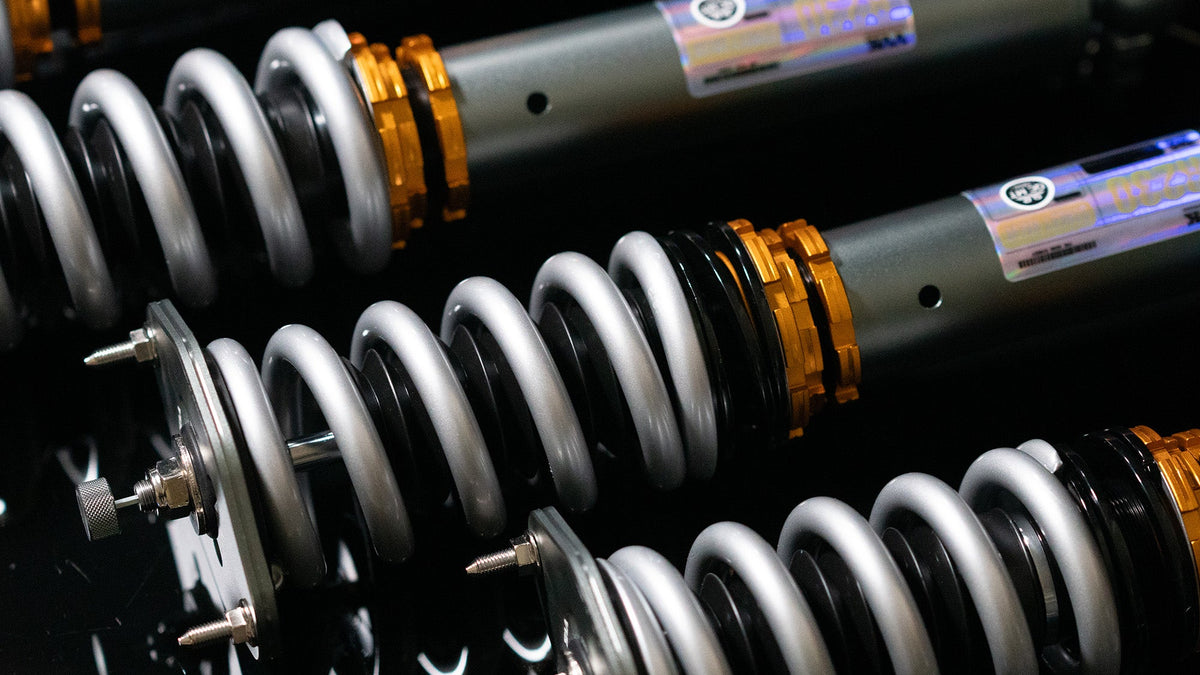 SLR Speed Mercedes SL55 AMG R230 Coilover Conversion Kit with Adjustable Sway Bars and Power Steering