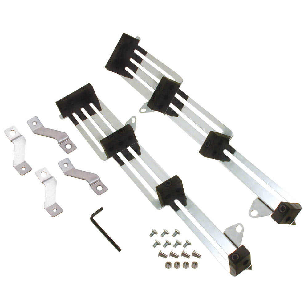 Spectre Slider Style Wire Dividers Chrome Pair
