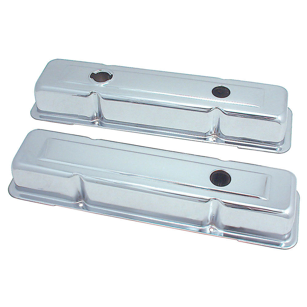 Spectre SBC Chrome Valve Covers - SPE5258
