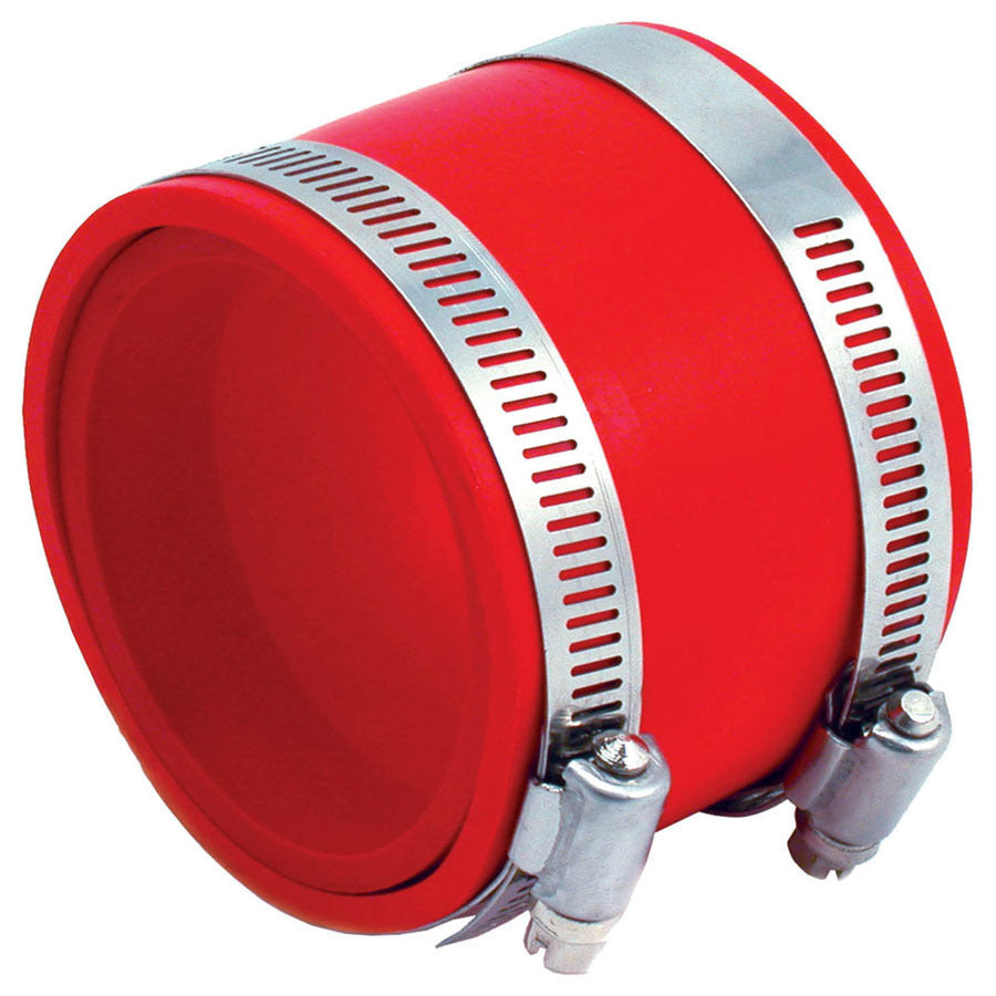 Spectre Coupler 3in PVC w/Red Insert