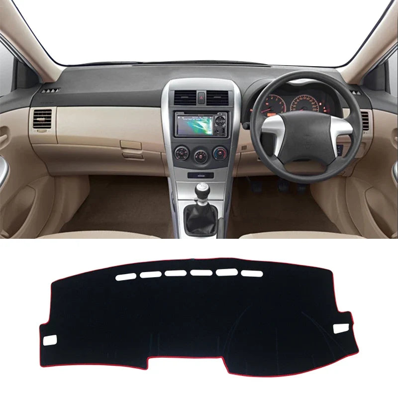Car Dashboard Cover Dash Anti-UV Mat For Toyota Corolla E180 E150 2006-2018