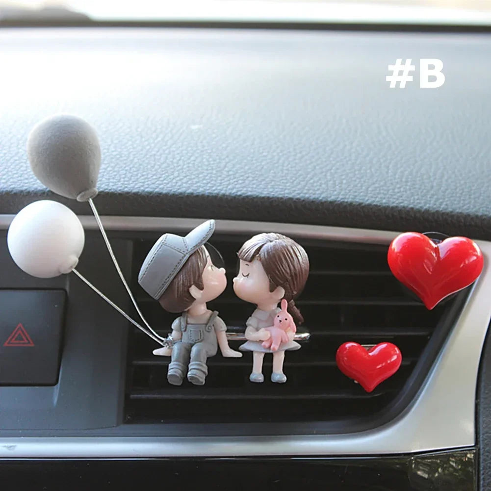 Couple Car Air Vent Clip Fragrance Diffuser