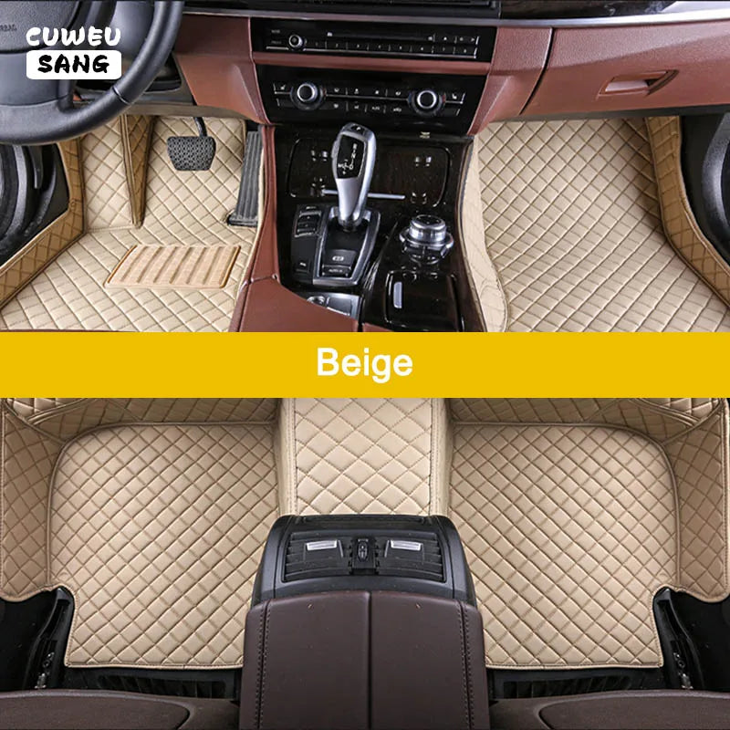 Cuweusang Custom Car Floor Mats For Honda Jazz Fit