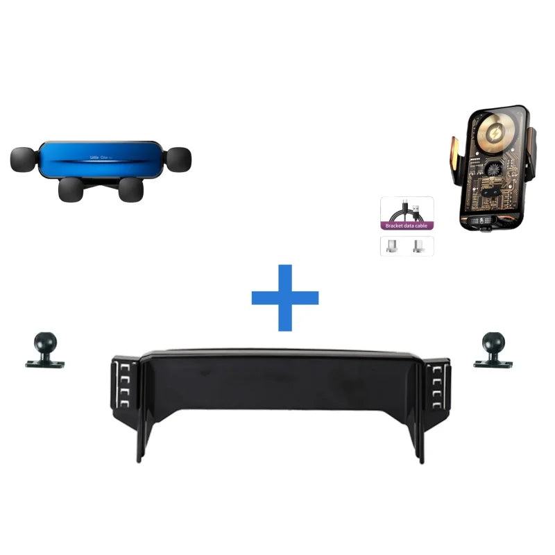 Dual Phone Holder Bracket For Toyota Corolla 2019-2022