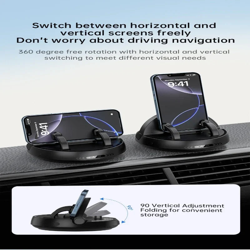 Lcars Rotating Phone Holder with Parking Number Plate