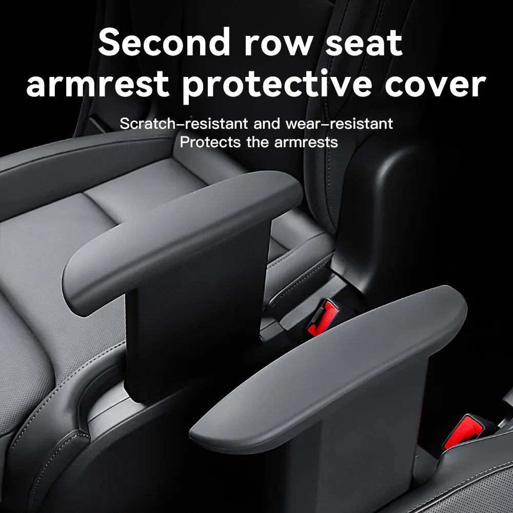 Tesla Model YL Second Row Armrest Cover, New 2025+ Silicone