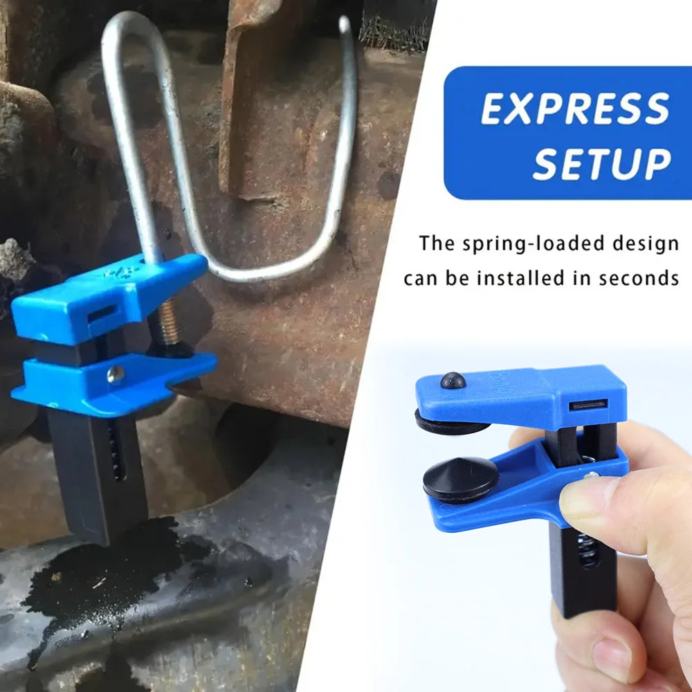 4Pcs Car Brake Oil Pipe Plug Tool Set | Leak Proof Brake Line Stoppers