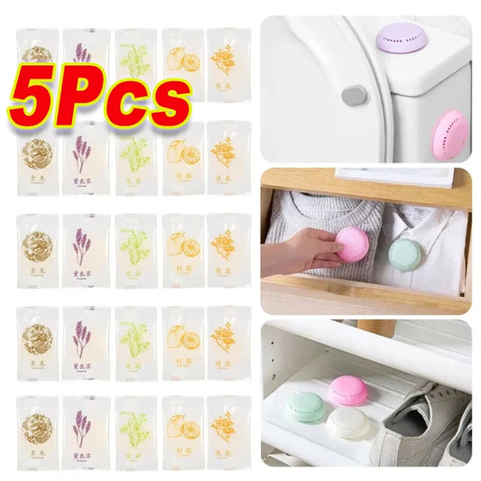 NoEnName_Null Adhesive Air Freshener Diffuser Box 5 Pcs
