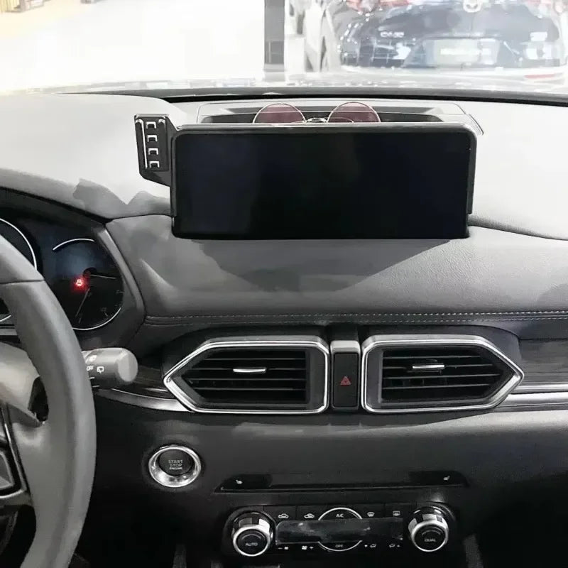 NoEnName_Null Mazda CX5 2022 Car Phone Holder With Wireless Charging