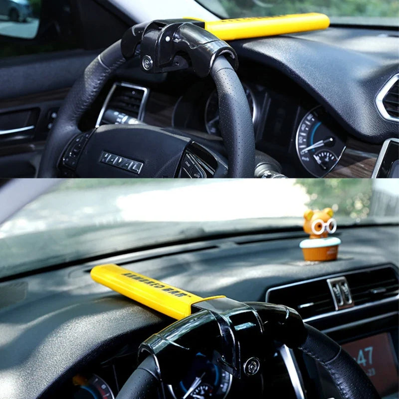 Heavy Duty Steering Wheel Lock Universal Anti-Theft Car Security