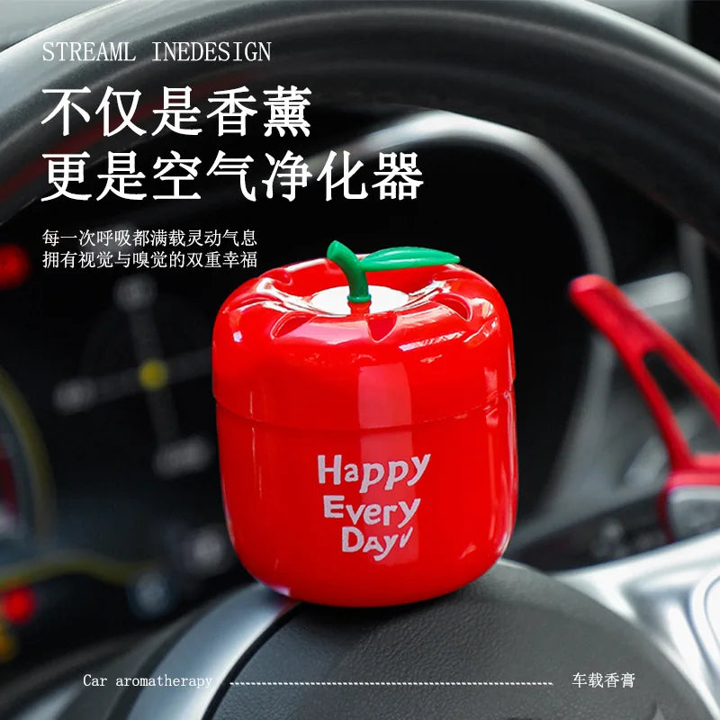 Apple Fruit Flavor Solid Car Air Freshener