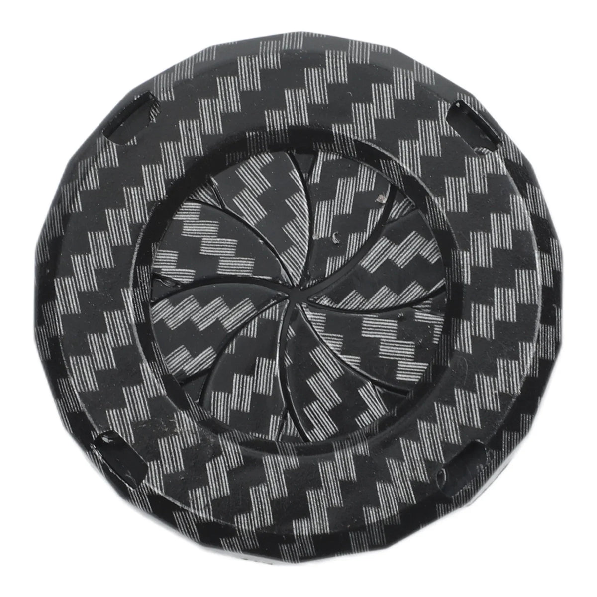 Carbon Fiber Style Start Stop Button Cover | Protective Ring