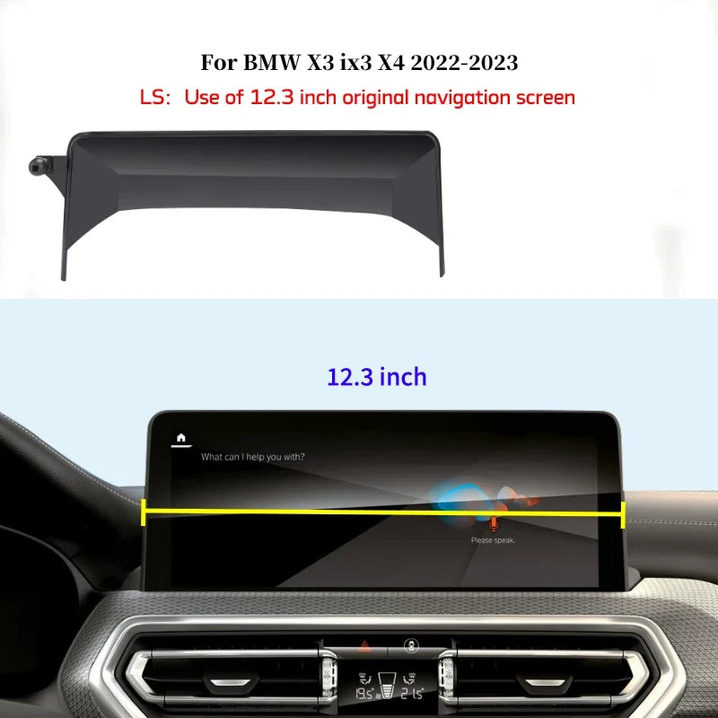 BMW X3 X4 G01 G02 Portable Car Phone Holder Screen Mount