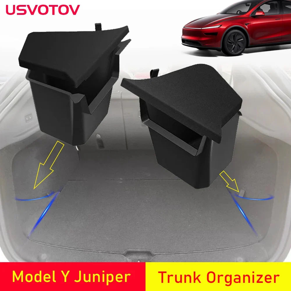 USVOTOV Trunk Organizer for Tesla Model Y Juniper 2025 | TPE