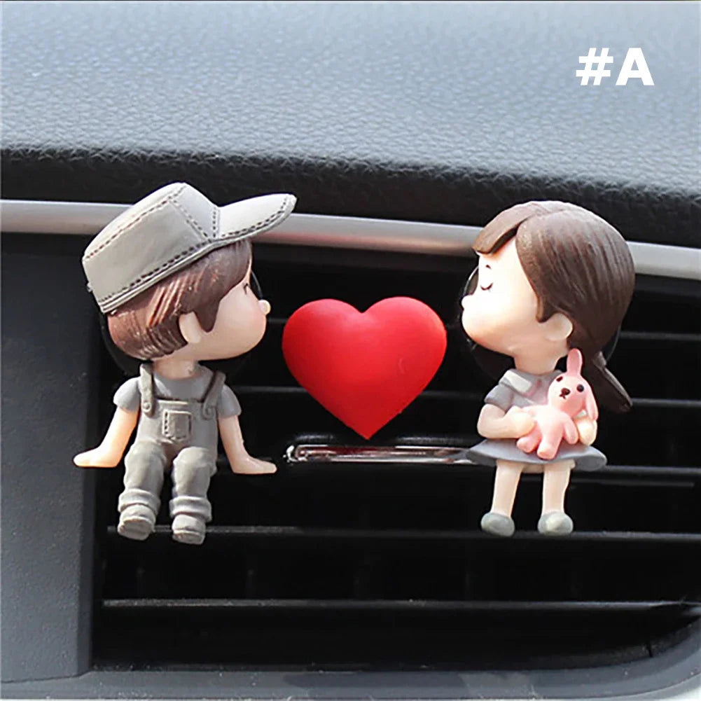 Couple Car Air Vent Clip Fragrance Diffuser