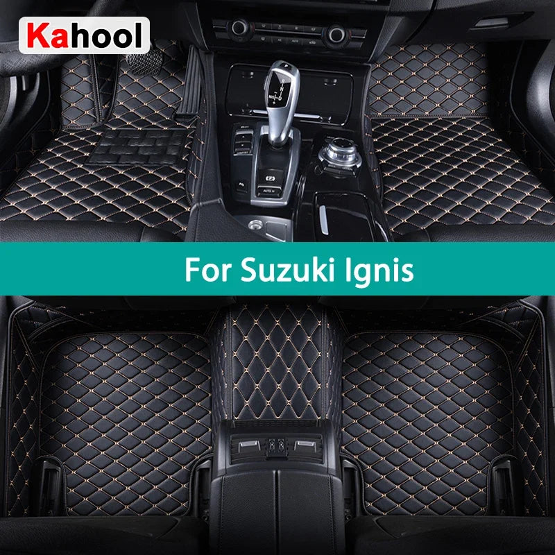 kahool Custom Floor Mats for Suzuki Ignis 2015-2023