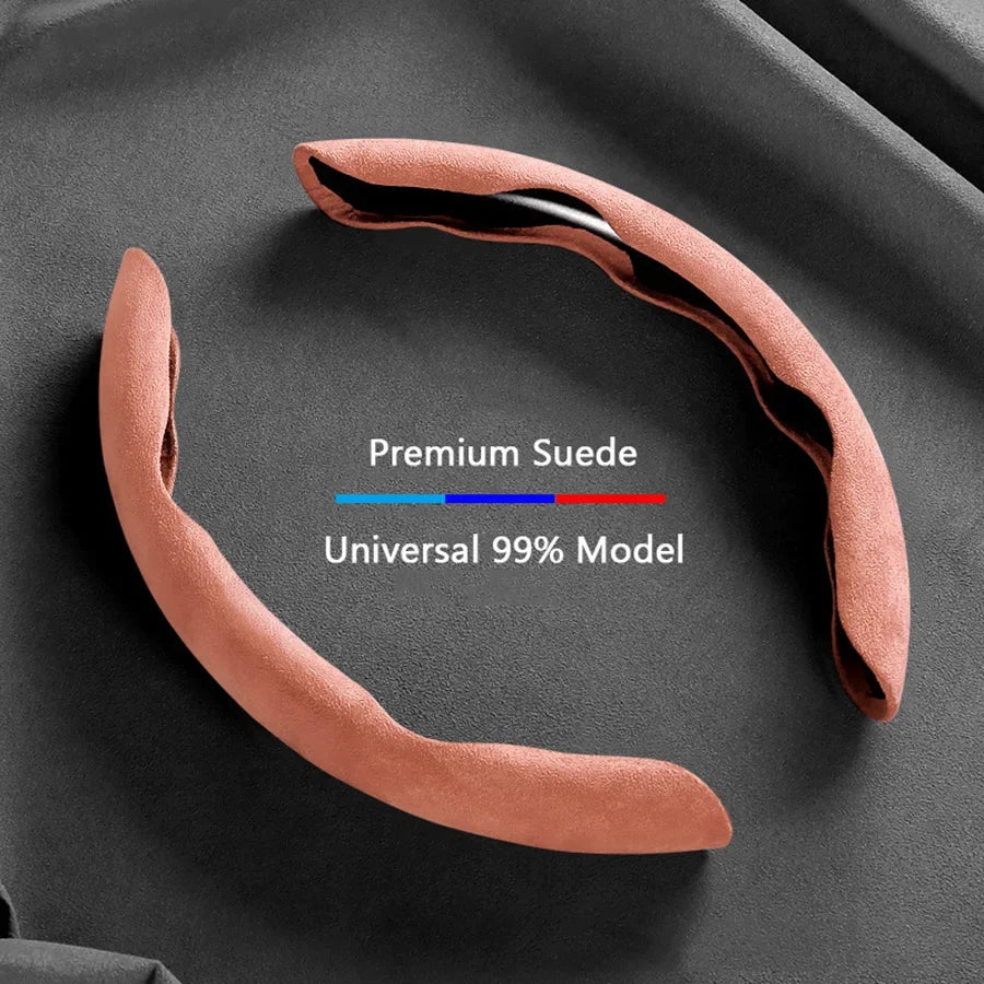 Rayfone Suede Universal 38CM Steering Wheel Cover