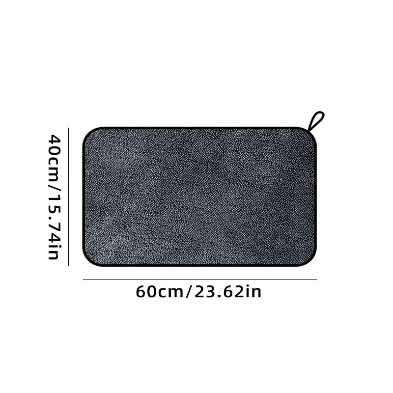 2pc Absorbent Microfiber Cleaning Cloth