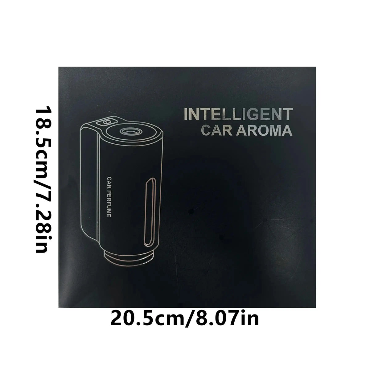 Car Air Freshener Diffuser with 3 Adjustable Intensity Levels