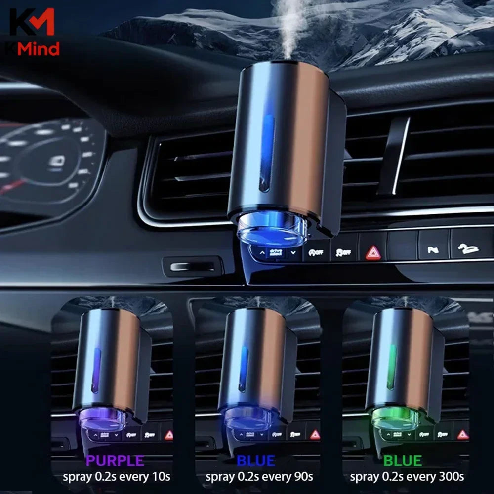 Car Air Freshener Diffuser Electric Vent Clip Humidifier Removing Odors