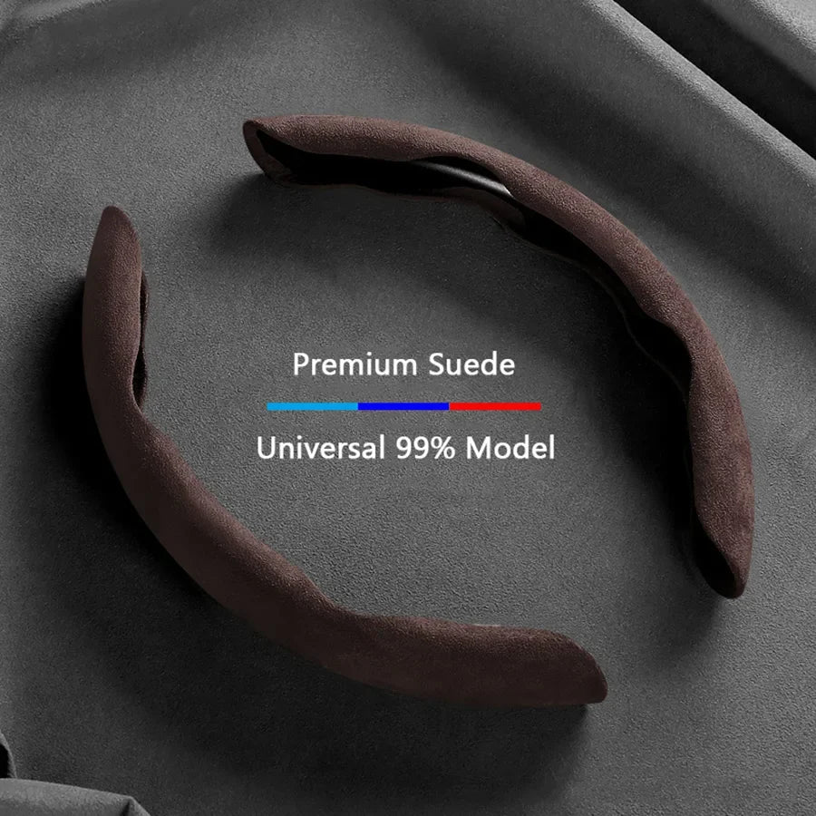 Rayfone Suede Universal 38CM Steering Wheel Cover