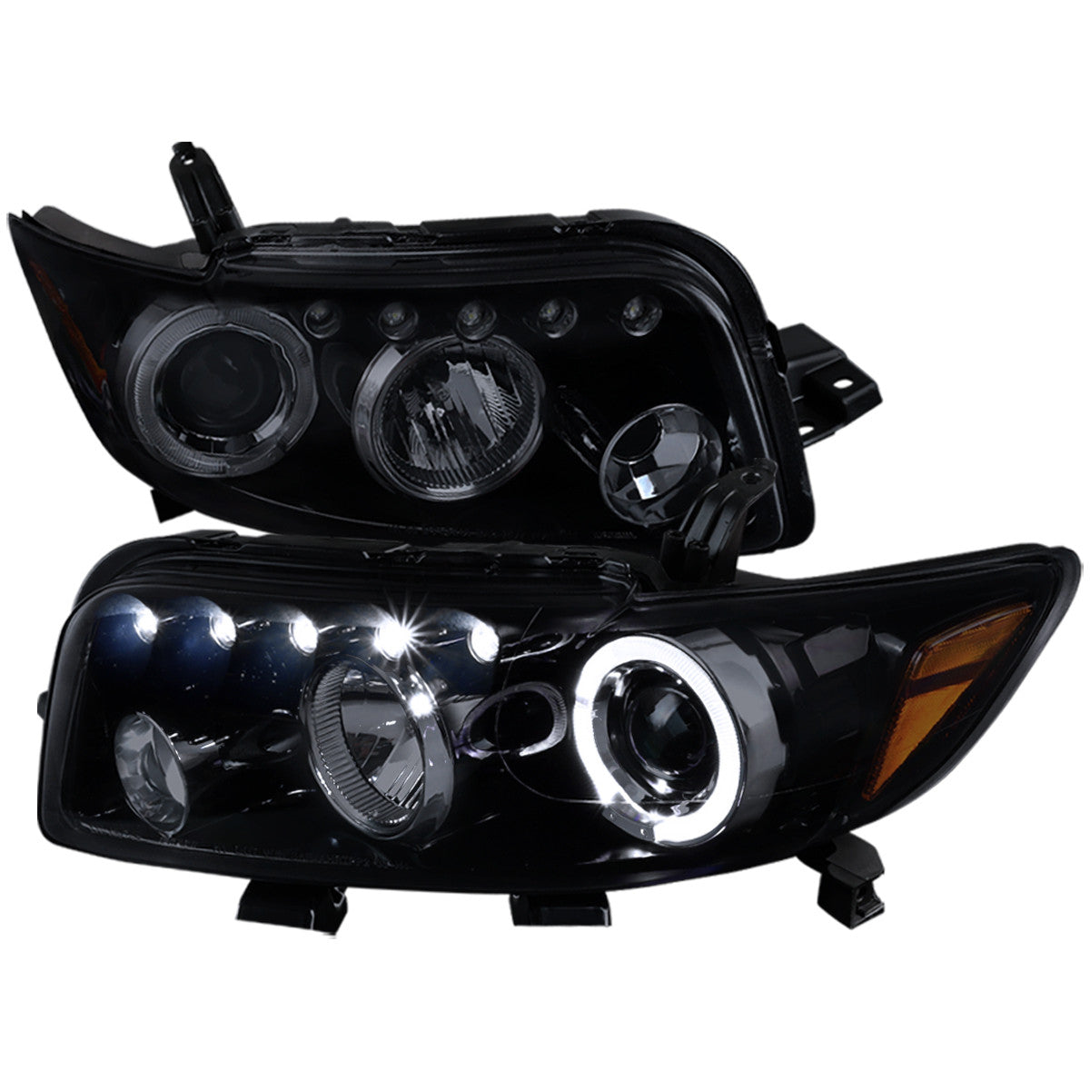 Spec-D 08-10 Scion xB Halo Projector Headlights Smoked