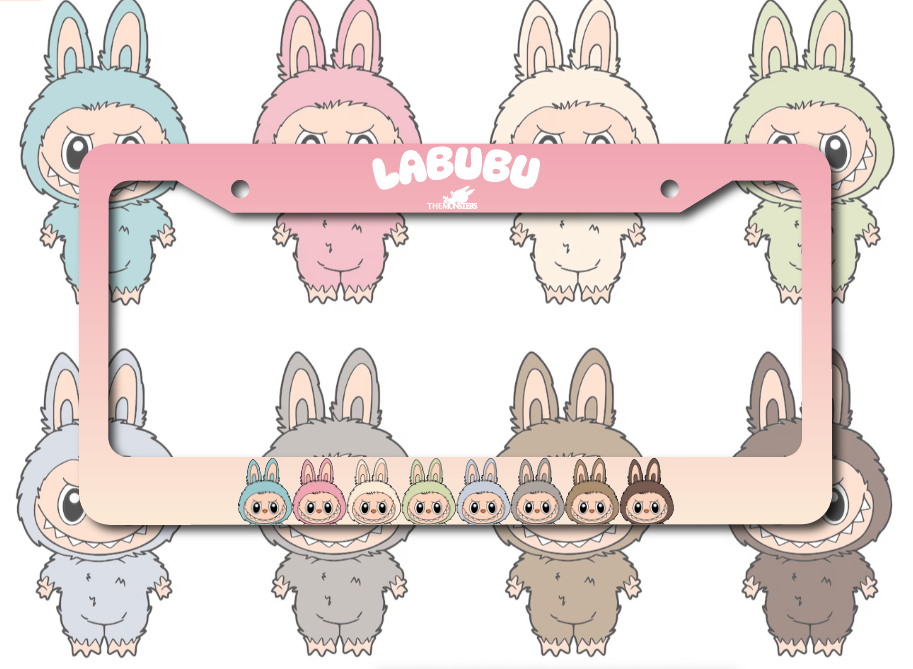 LABUBU License Plate Frame