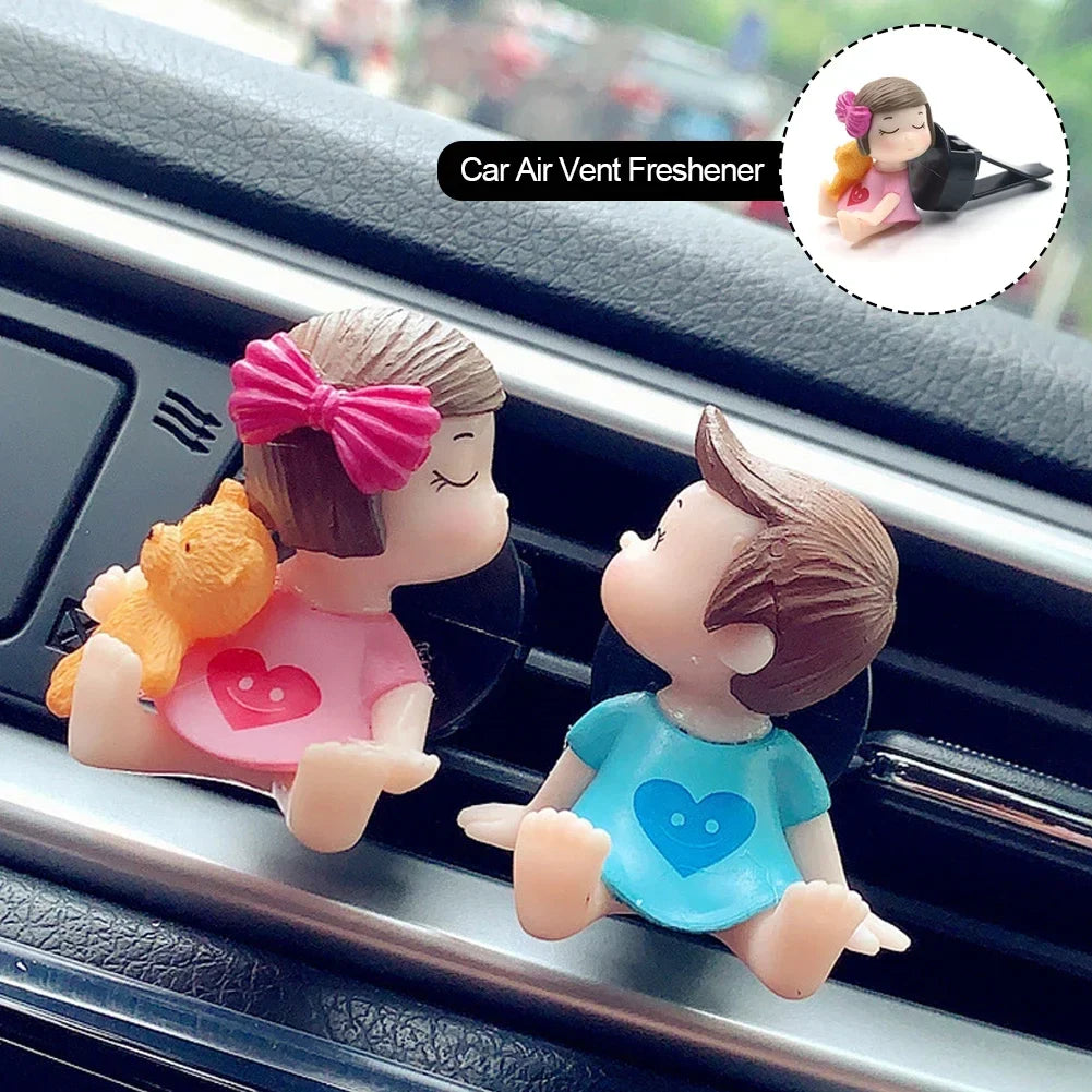 Couple Car Air Vent Clip Fragrance Diffuser