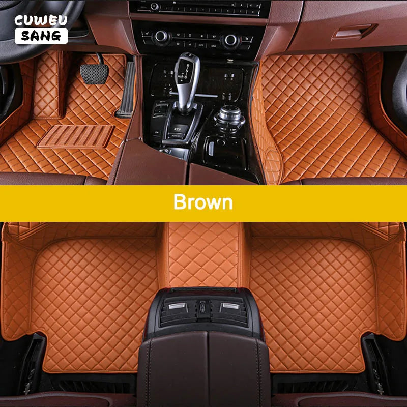 Cuweusang Custom Car Floor Mats For Honda Jazz Fit