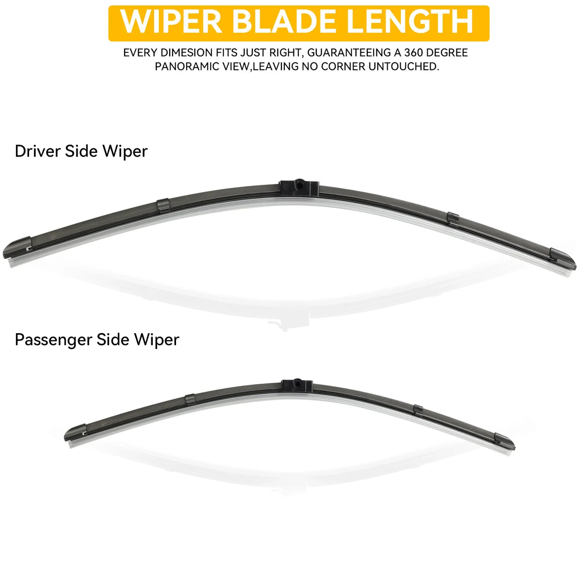 Windshield Wiper Blades For Ford Focus MK2 2004-2011 | Front Window Car Wiper Set