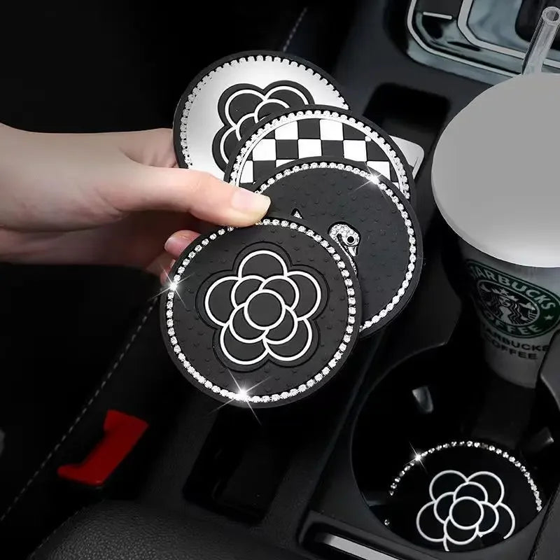 Silicone Car Cup Holder Coasters 2 Pcs