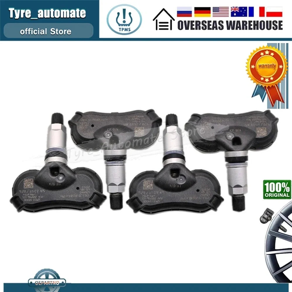 52933-2S410 TPMS Tire Pressure Sensor | Compatible with Hyundai Tucson Kia Sportage 434MHz