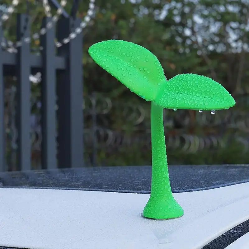 3D Bean Sprout Car Ornament Sticker