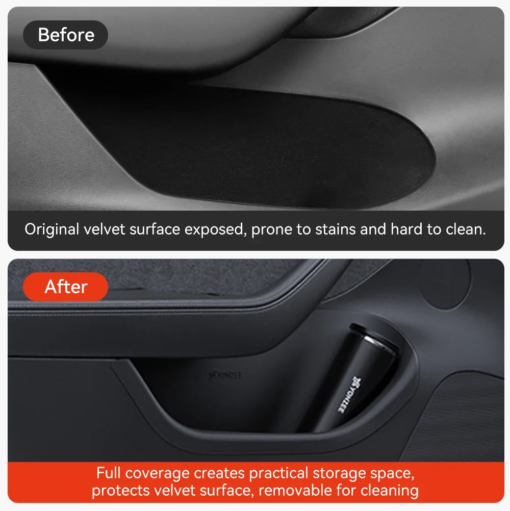 Tesla Model Y 3 Door Side Storage Box Juniper Highland TPE