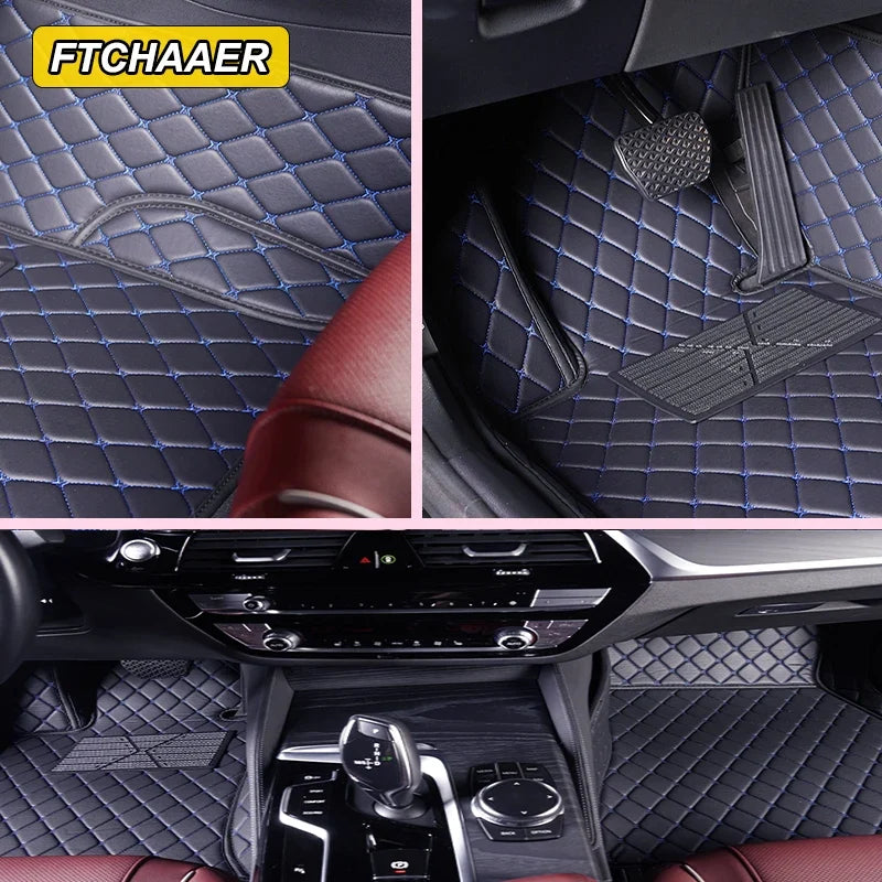 Ftchaaer Custom Floor Mats for Wuling MINI EV