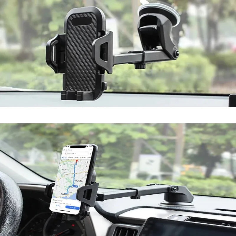 Car Phone Holder Mount | Suction Cup Car Bracket for Smartphone