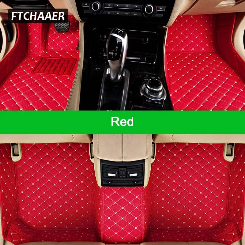 Ftchaaer Custom Car Floor Mats for Citroen C4 Coupe 2004-2011