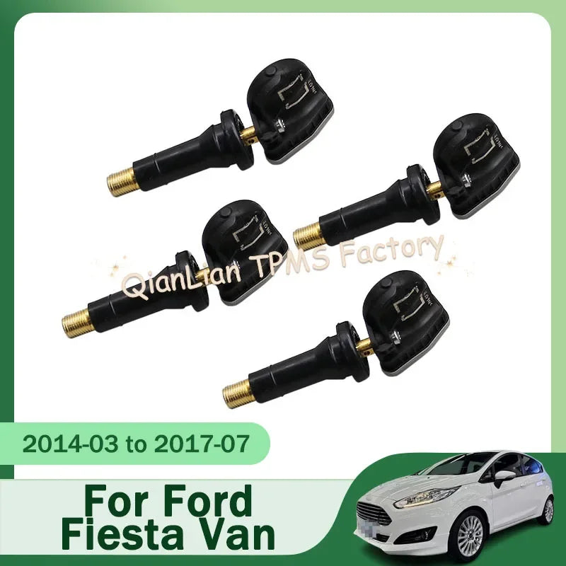 TPMS Sensors 4pcs 433MHz For Ford Fiesta Focus F-150 Kuga