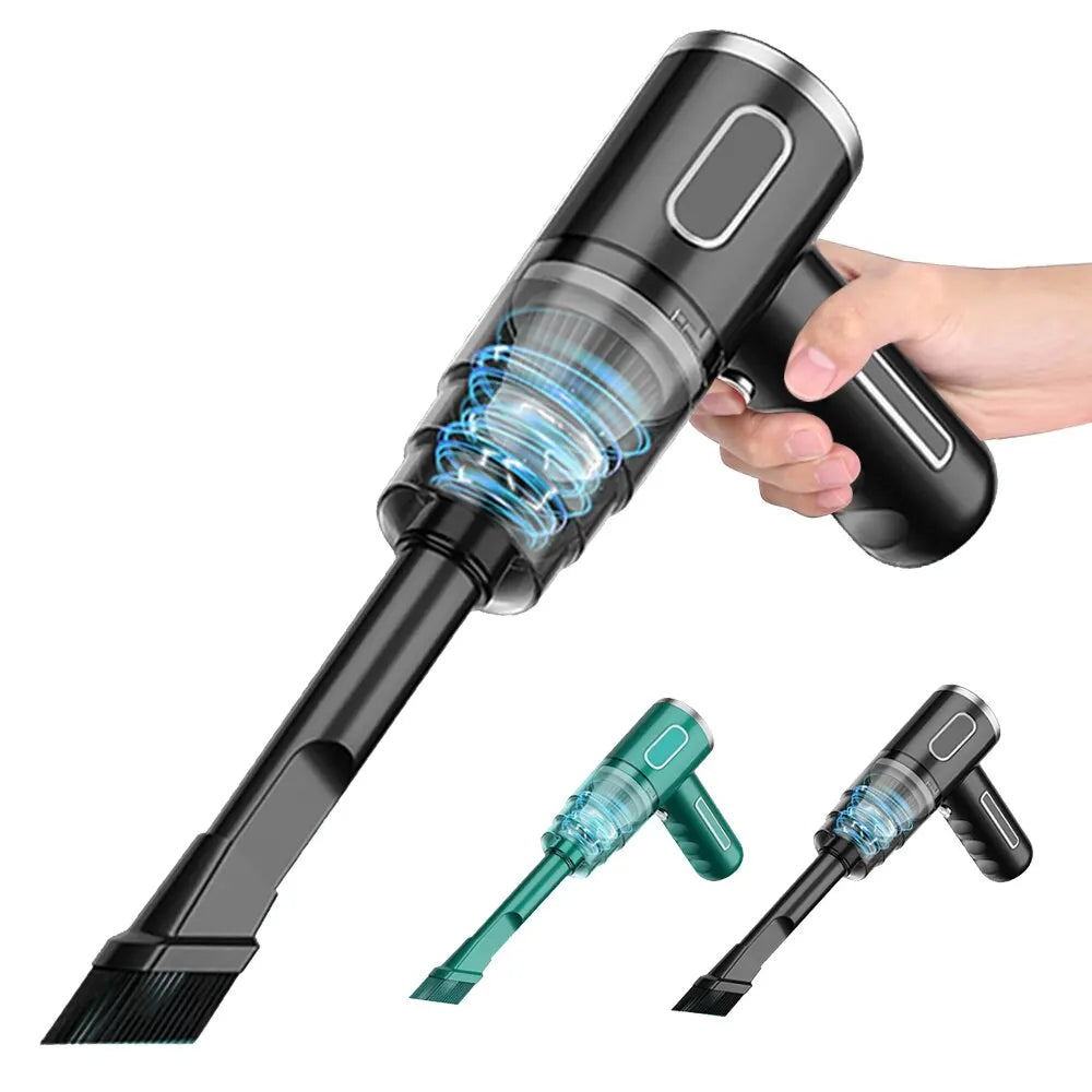 Cordless Handheld Vacuum Cleaner | Portable Car Dust Collector with Large Suction