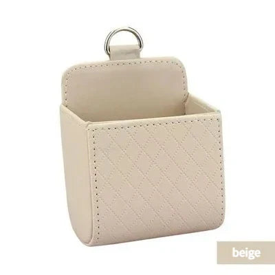 Leather Seat Crevice Storage Box