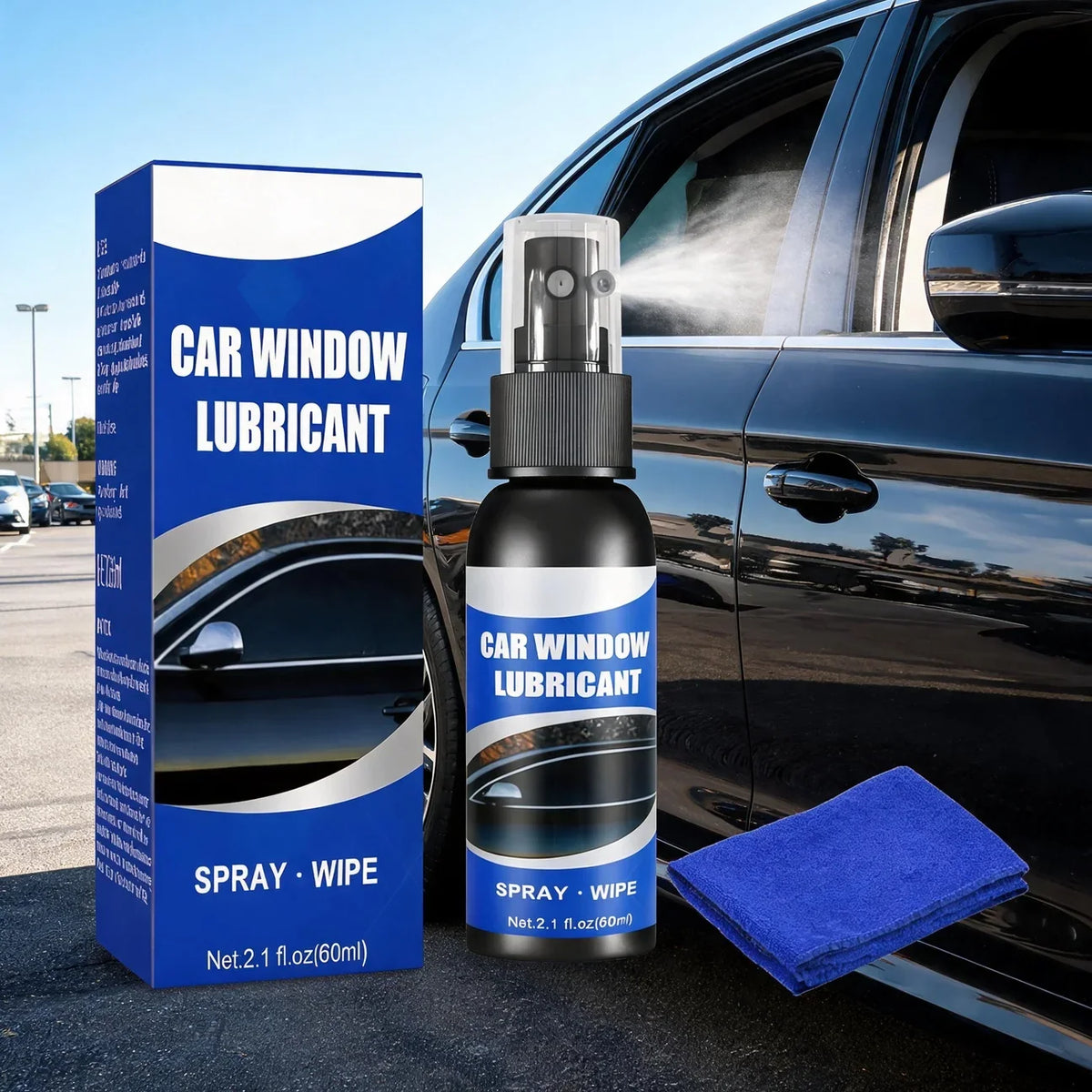 Window Lubricant for Car Door Rubber Strips 60ml
