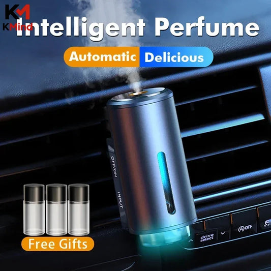 Car Air Freshener Diffuser Electric Vent Clip Humidifier Removing Odors