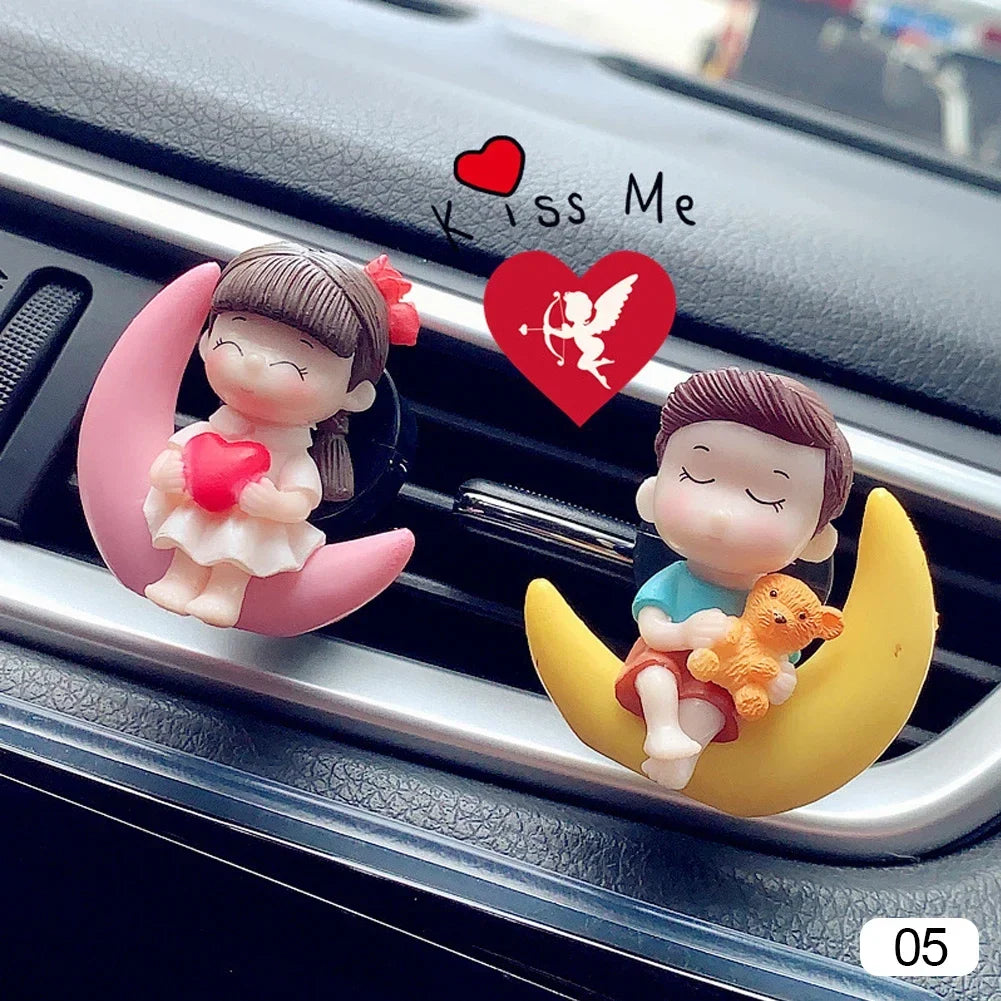 Couple Car Air Vent Clip Fragrance Diffuser