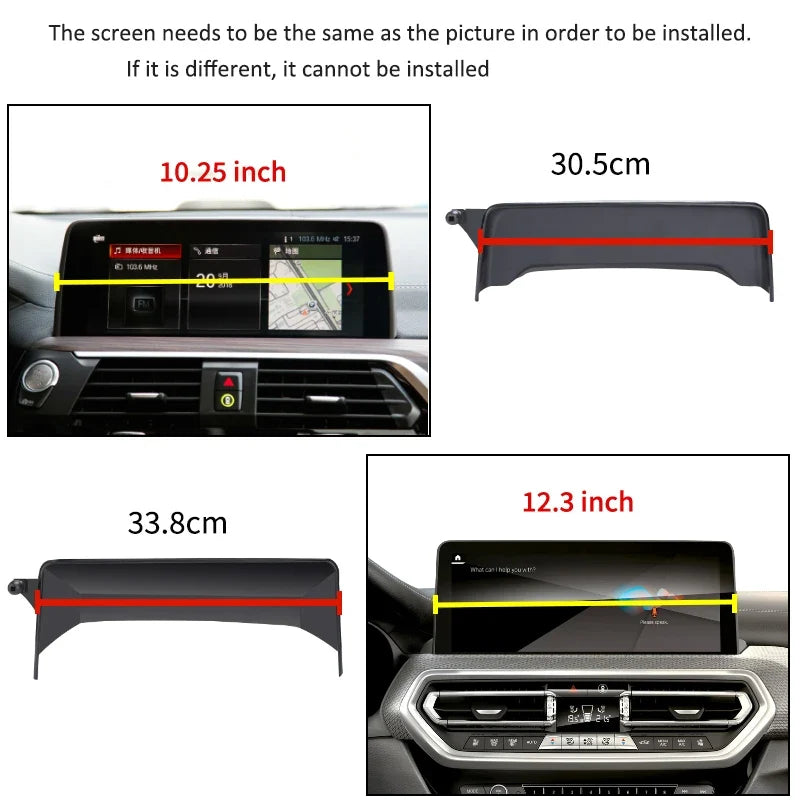 BMW X3 X4 G01 G02 Portable Car Phone Holder Screen Mount