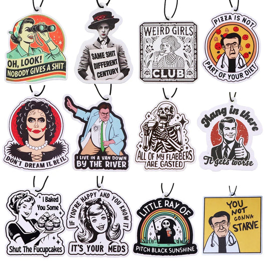 Paper Car Air Freshener Hanging Solid Perfume